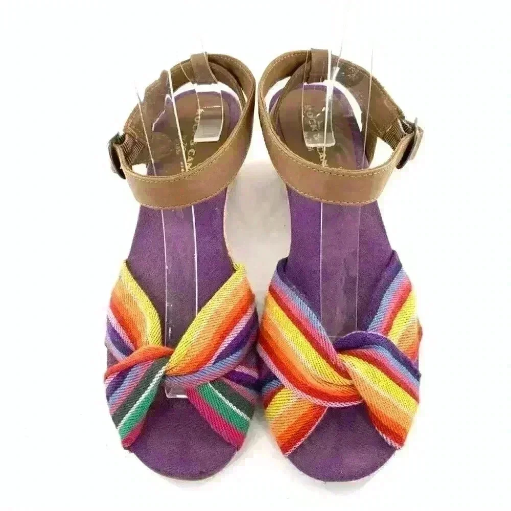 Rock & candy by zigi size 8 Tweety multicolored bright colorful Espadrilles